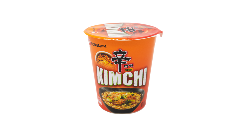 Nongshim Kimchi Shin Cup Ramen Noodles 75g