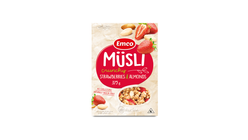 Emco Musli Crunchy Strawberries and Almonds Cereals 375g