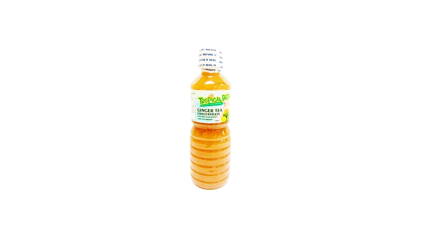Tropical Fresh Ginger Tea Concentrate infused with Honey and Calamansi 350ml