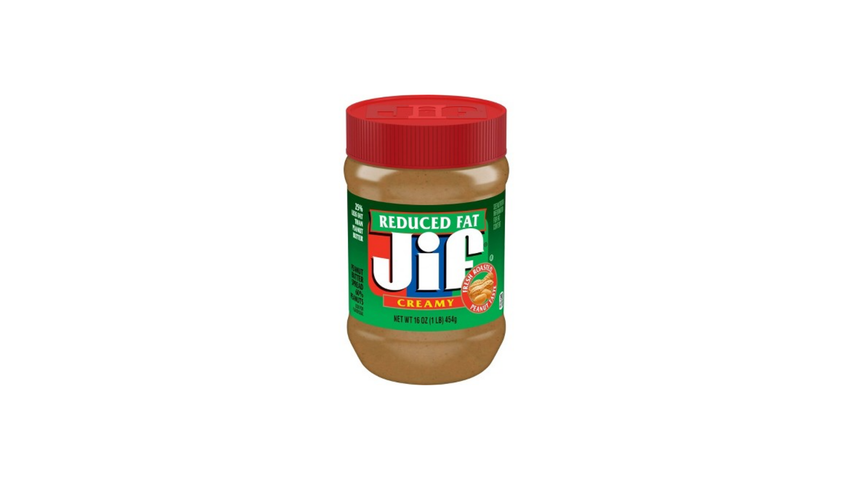 Jif Reduced Fat Creamy Peanut Butter 16oz (454g)