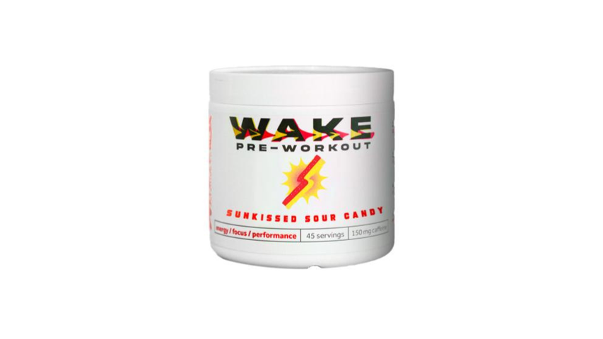 Wheyl Wake Pre-Workout Sunkissed Sour Candy Tea 324g