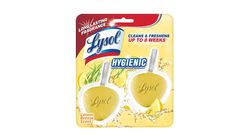 Lysol Automatic Antibacterial Toilet Cleaner Lemon Breeze 80g