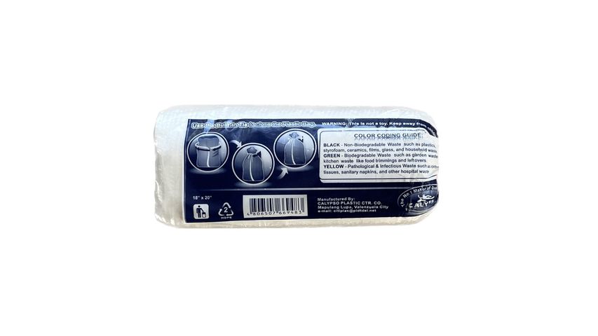 Trash Bag Clear Small 25 pcs