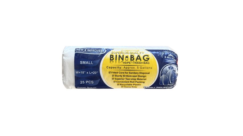 Trash Bag Clear Small 25 pcs