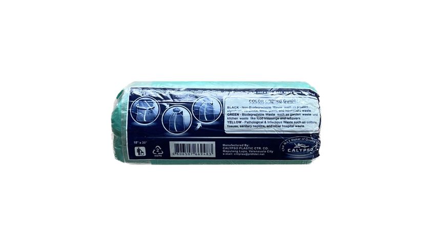 Trash Bag Green Small 25 pcs