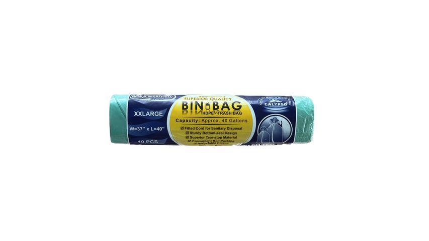 Trash Bag Green XXL 10 pcs