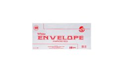 Transworld White Envelope No. 10 No. 123 10S