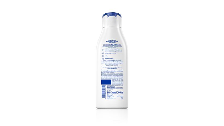 Nivea Body Extra Bright Firm & Smooth Lotion 200ml