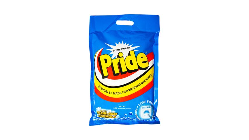 Pride Laundry Detergent Powder Power Wash