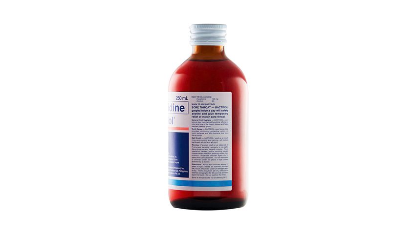 Bactidol Fast Relief Mouthwash 250ml