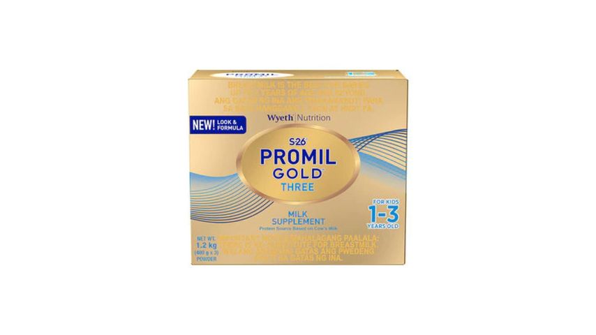 S-26 Promil Gold Three Milk Supplement for Kids 1-3 Years Old 1.2kg