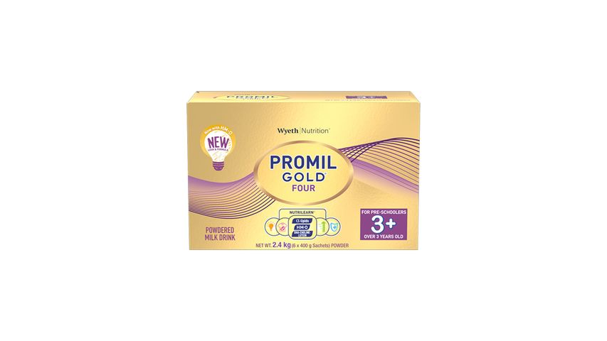 Promil GoldÂ® Four Powdered Milk Drink for Pre-Schoolers Over 3 Years Old 2.4kg