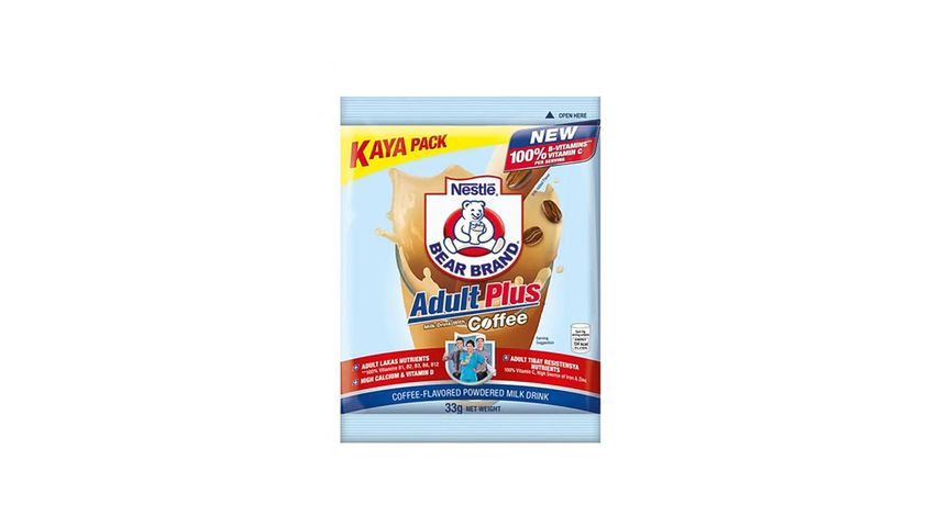 Bear Brand Adult Plus with Coffee 33g