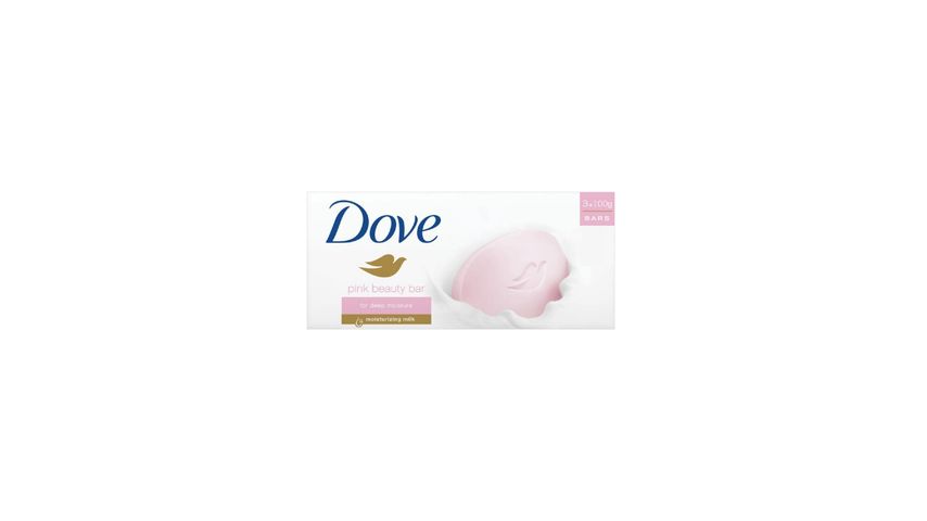 Dove Pink Beauty Bar 90G x 3