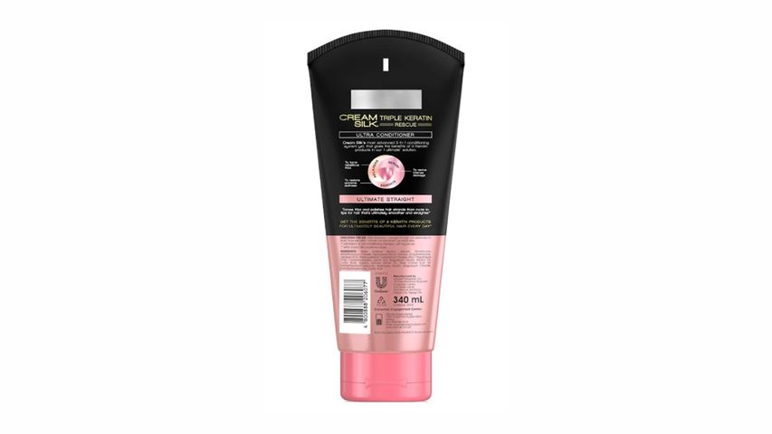Cream Silk Tri-Keratin Straight 340ML