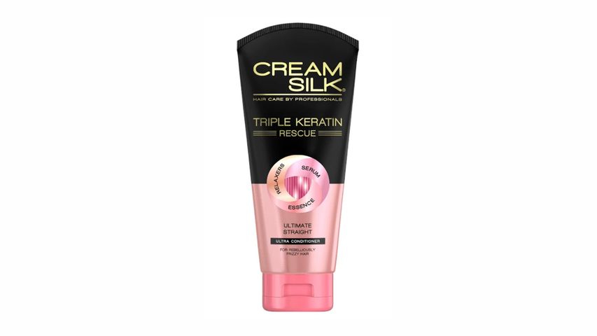 Cream Silk Tri-Keratin Straight 340ML