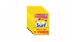 Surf Sun Fresh Powder Detergent (Buy 6, Get 1 Free) 65g