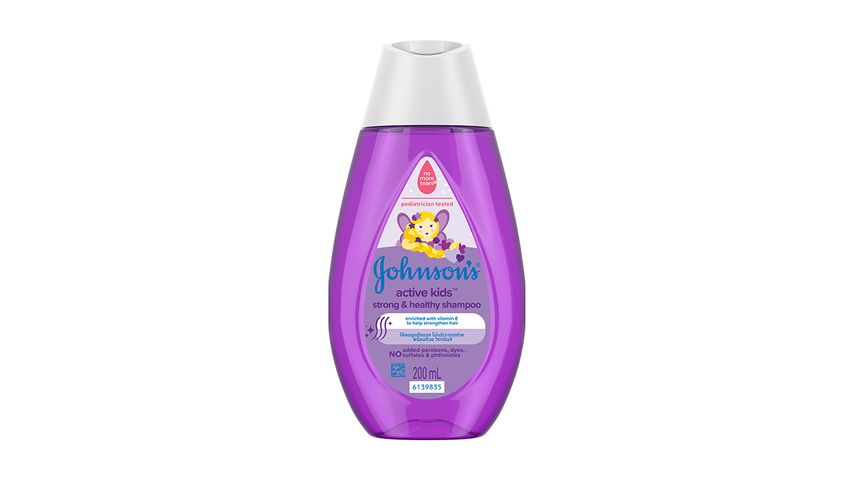 Johnson's Active Kids Strong & Healthy Shampoo | 200 ml