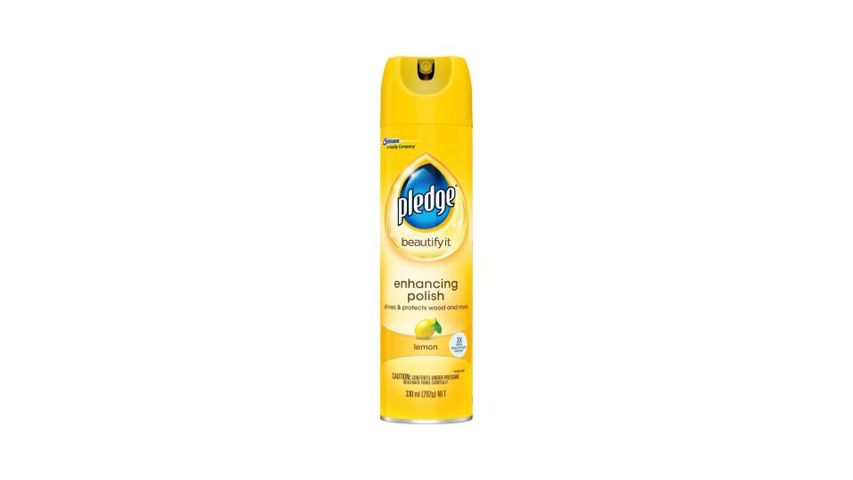 Pledge Furniture Polish Lemon 330ML