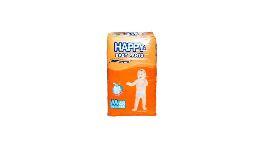 Happy Diaper Pants Medium 48'S