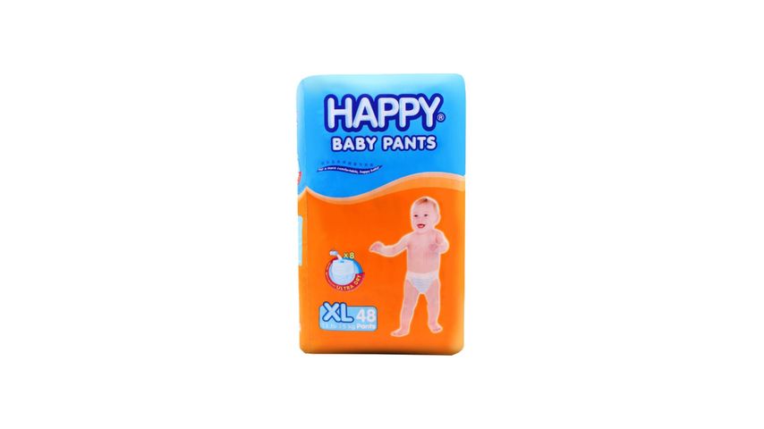 Happy Diaper Pants XLarge 48'S