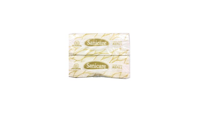 Sanicare Facial Tissue Econo Refill Pack 3ply x 140 pulls