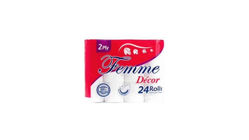 Femme Decor Bathroom Tissue 2Ply 24S