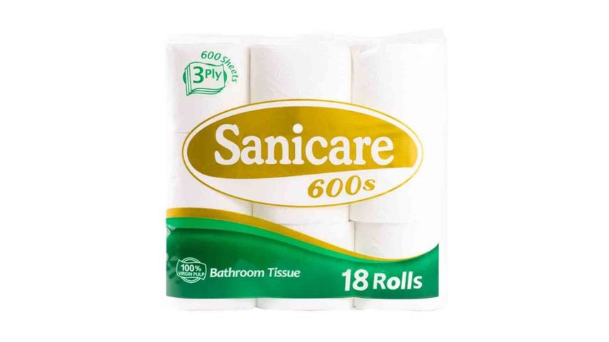 Sanicare Bathroom Tissue 3Ply 18S