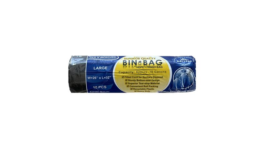 Trash Bag Black Large 10 pcs