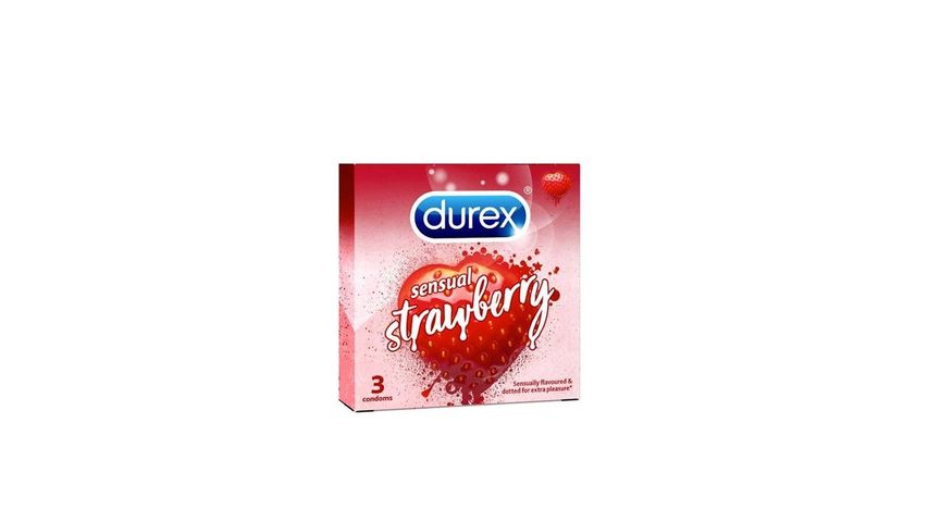Durex Spice Sensual Strawberry 3'S