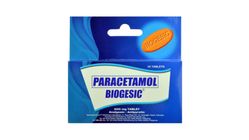Biogesic Caplet (Paracetamol) 500mg - 10 tablets
