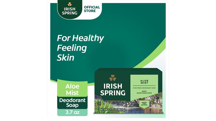 Irish Spring Aloe Body Soap 3.7oz
