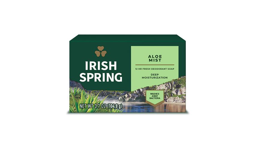 Irish Spring Aloe Body Soap 3.7oz