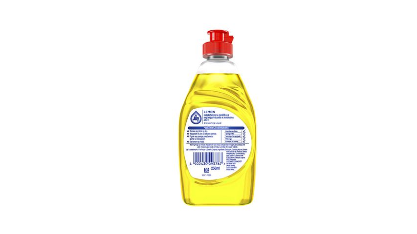Joy Dishwashing Liquid Lemon 250ml Bottle
