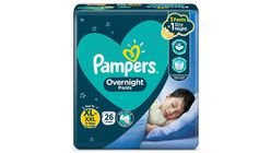 Pampers Overnight Pants Diapers XL 26s