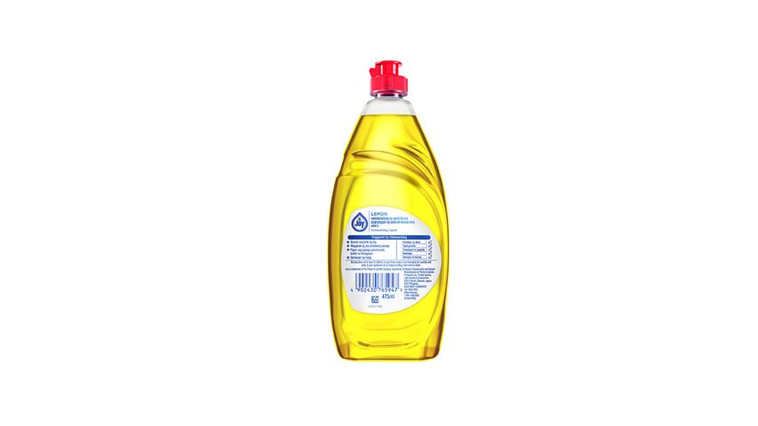 Joy Dishwashing Liquid Lemon 475ml Bottle