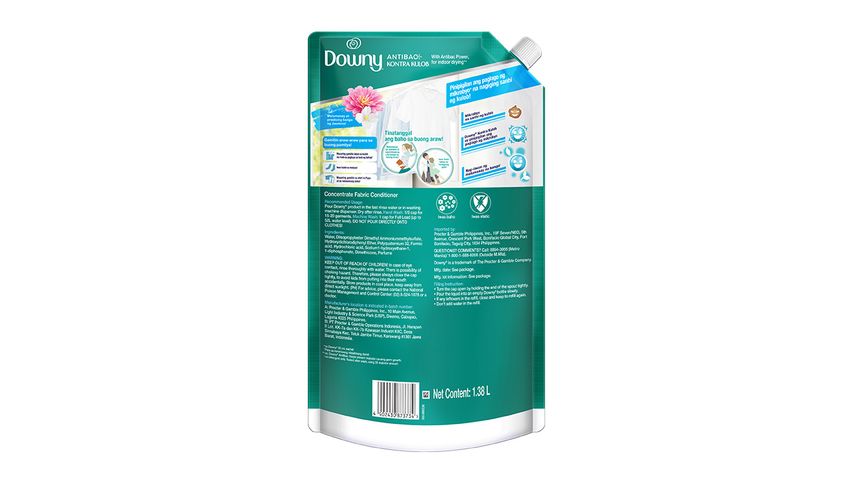 Downy Fabric Enhancer Antibac Kontra Kulob 1.38ml Refill