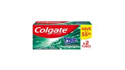 Colgate Fresh Confidence Anticavity Toothpaste with Cooling Crystals Cool Menthol Fresh 120g Twin Pack