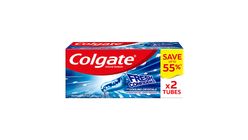 Colgate Fresh Confidence Peppermint Ice Toothpaste for Fresh Breath 120g Twin Pack