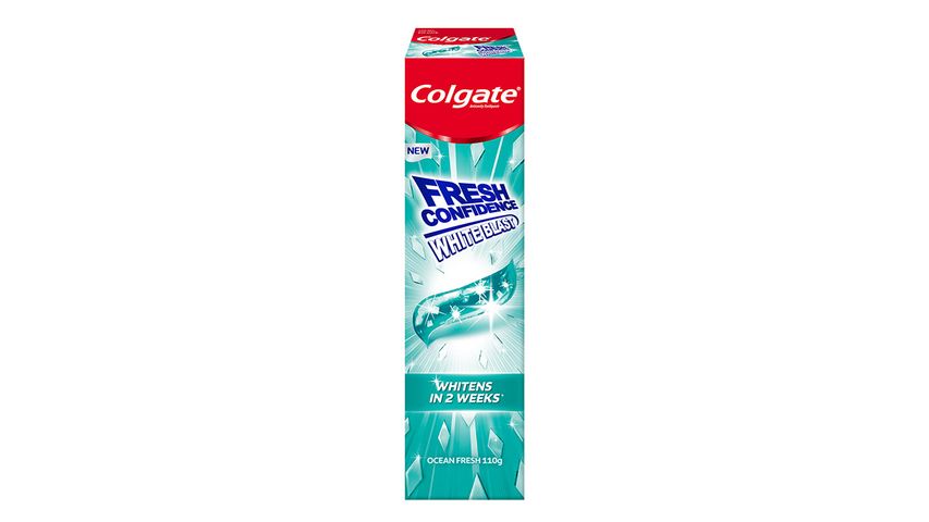 Colgate Fresh Confidence White Blast Ocean Fresh Toothpaste 110g