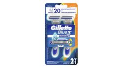 Gillette Blue 3 Comfort Blister Pack 2's