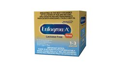 Enfagrow A+ Three Lactose Free 1725G for Dietary Management of Lactose Intolerance for 1-3 Yrs Old