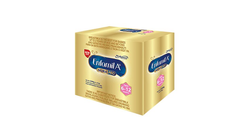 Enfamil A+ Two Nurapro 2.3kg Milk Supplement Powder for 6-12 Months Old