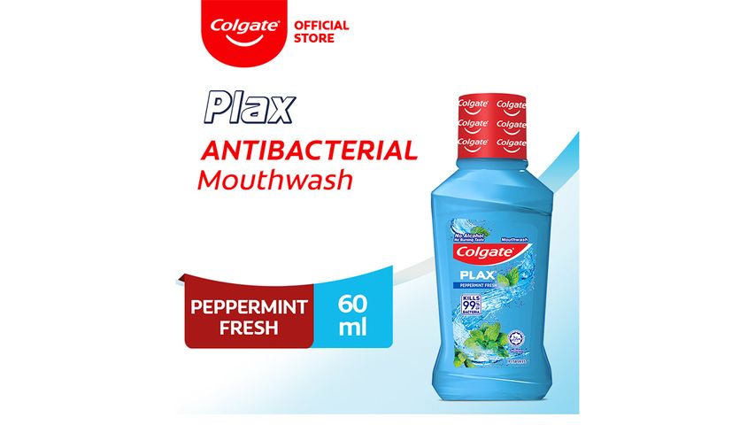 Colgate Plax Peppermint (Light Blue) 60mL