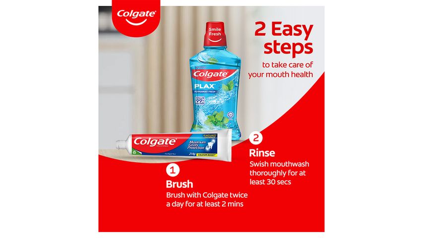 Colgate Maximum Cavity Protection Toothpaste 132g Twin Pack