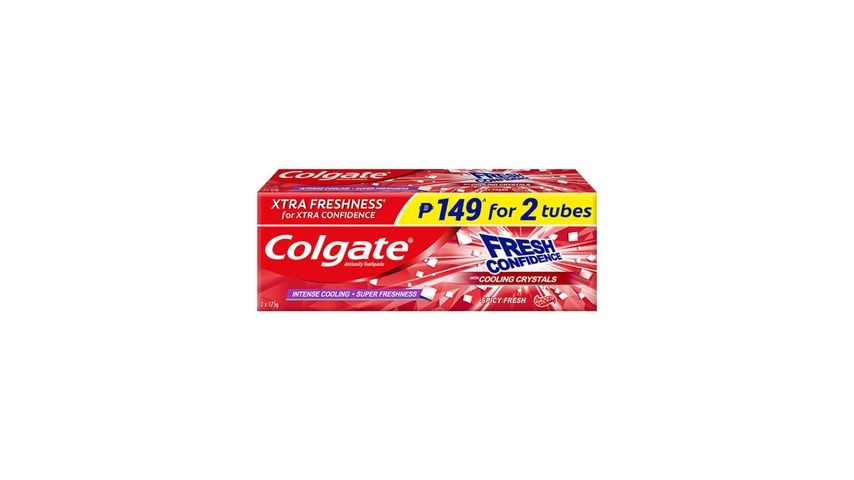 Colgate Toothpaste Spicy Fresh 173g x 2