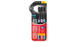 Colgate SlimSoft Deep Clean Toothbrush 3 Pack (Ultra Soft)