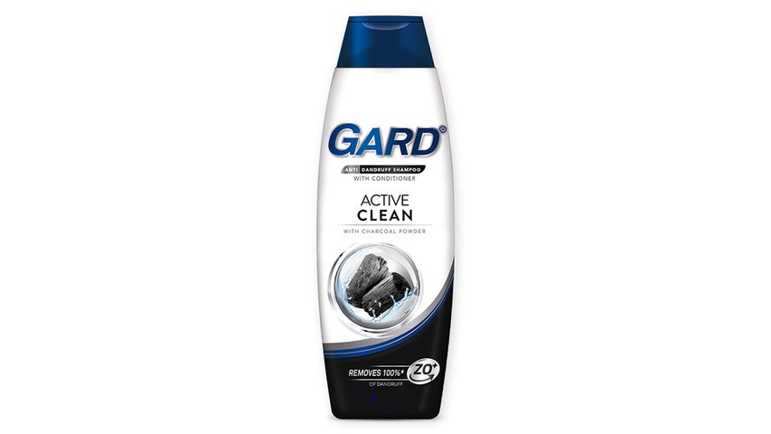Gard Anti-Dandruff ACTIVE CLEAN Shampoo (Charcoal) 170mL