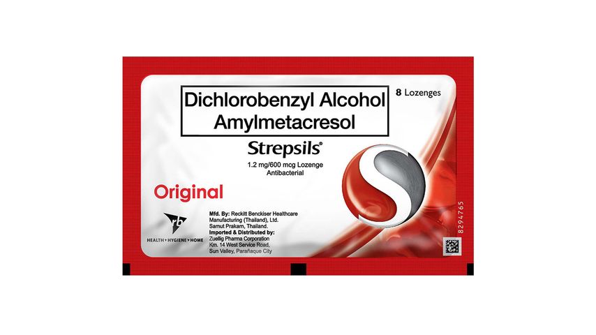 Strepsils Lozenges Original 8 Pieces