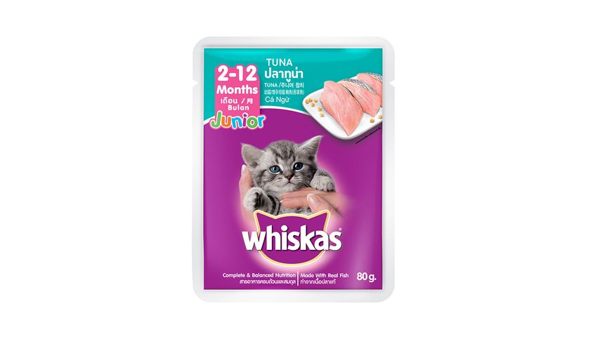 Whiskas Pouch Kitten Tuna 80g